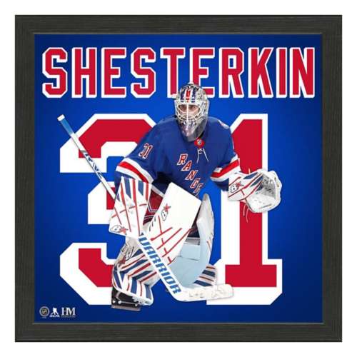 Igor Shesterkin New York Rangers IMPACT Jersey Frame
