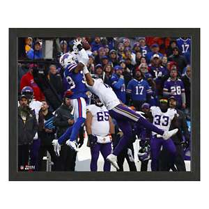 Highland Mint Minnesota Vikings Justin Jefferson #18 SKOL 12x15 Sport Frame