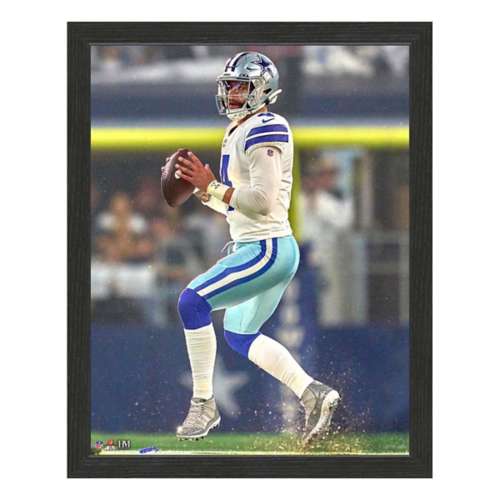 Dallas Cowboys Dak Prescott Highland Mint 12'' x 15'' Dynamo