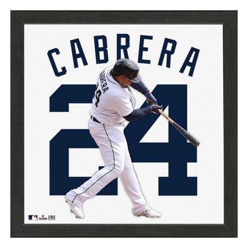 Highland Mint Miguel Cabrera Detroit Tigers Jersey IMPACT Frame
