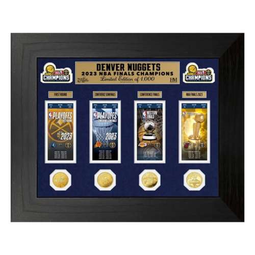 Highland Mint Denver Nuggets 2023 NBA Champions Deluxe Ticket Photo Mint
