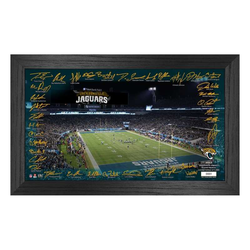 Highland Mint Jacksonville Jaguars 2023 NFL Signature Gridiron