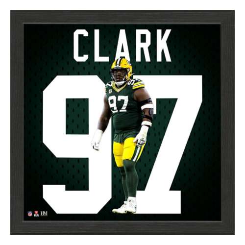 Kenny Clark Green Bay Packers IMPACT Jersey Frame