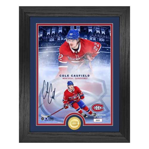 Highland Mint Montreal Canadiens Cole Caufield NHL Legends Bronze Coin Photo Mint