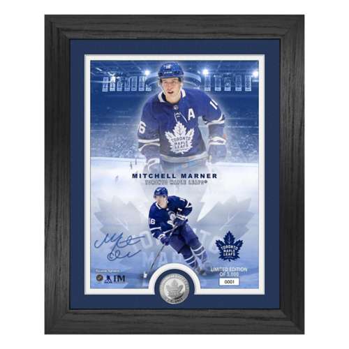 Highland Mint Toronto Maple Leafs Mitch Marner NHL Legends Silver Coin Photo Mint