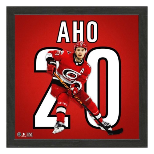Highland Mint Carolina Hurricanes Sebatian Aho NHL Impact Jersey Frame - Primary Image