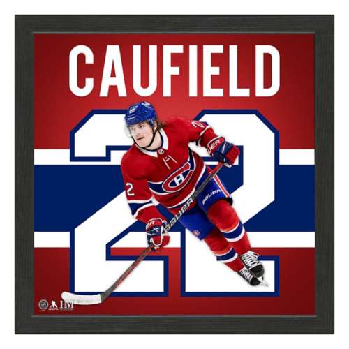 Highland Mint Montreal Canadiens Cole Caufield NHL HO2022 Jersey Frame