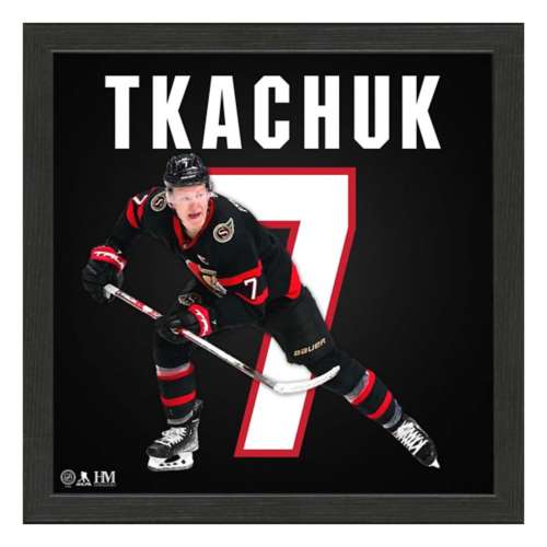 Highland Mint Ottawa Senators Brady Tkachuk NHL Impact Jersey Frame