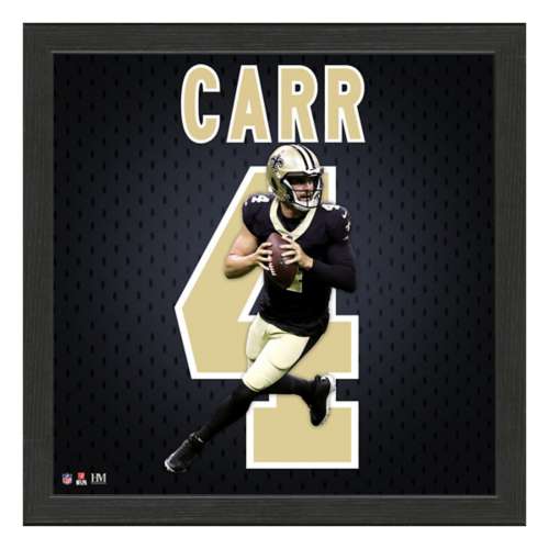 Derek Carr New Orleans Saints IMPACT Jersey Frame Witzenberg Sneakers Sale Online