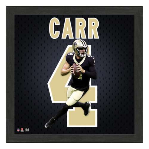 Derek Carr New Orleans Saints IMPACT Jersey Frame