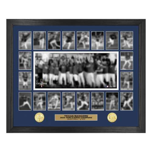 Texas Rangers 2023 World Series Champions Memorable Moments Photo Bronze Coin Photo Mint