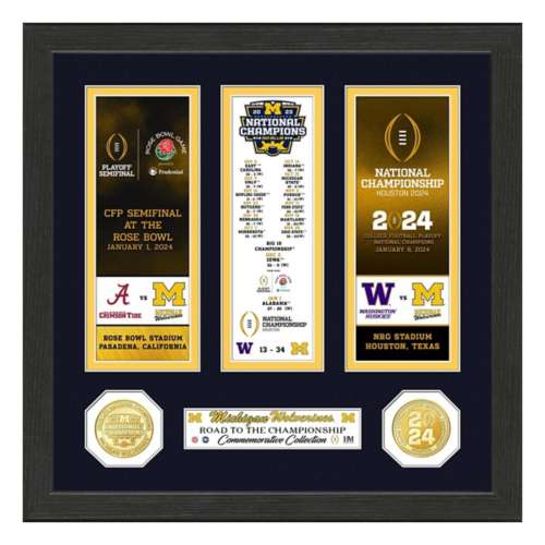 Highland Mint Michigan Wolverines Road to the 2023 CFP Championship Bronze Coin Photo Mint
