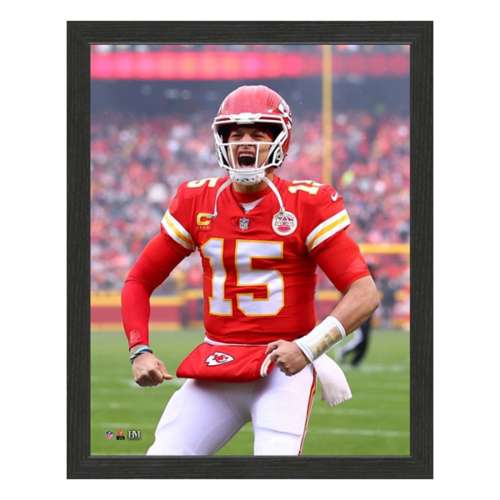 Highland Mint Kansas City Chiefs Patrick Mahomes Celebration 12x15 Sport Frame