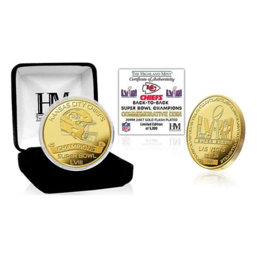 Kansas City Chiefs Super Bowl LVIII Champions Gold Mint Coin