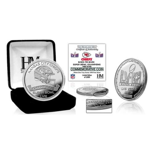 Kansas City Chiefs Super Bowl LVIII Champions 1oz .999 Fine Silver Coin