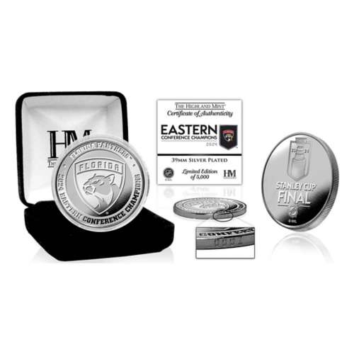 Highland Mint Florida Panthers 2024 NHL Eastern Conference Champions Silver Coin