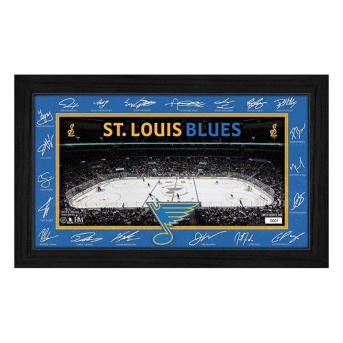 Highland Mint St. Louis Blues 2025 Signature Rink Frame - Primary Image