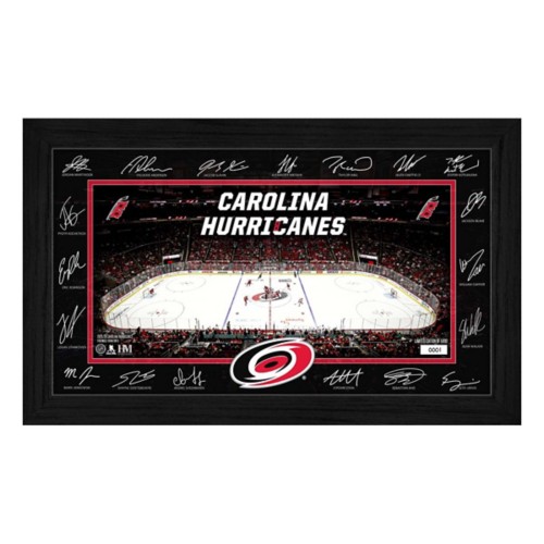 Highland Mint Carolina Hurricanes 2025 Signature Rink Frame - Primary Image