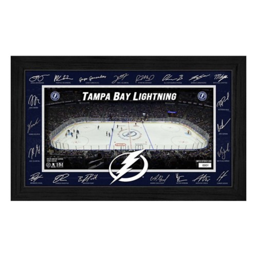 Highland Mint Tampa Bay Lightning 2025 Signature Rink Frame - Primary Image