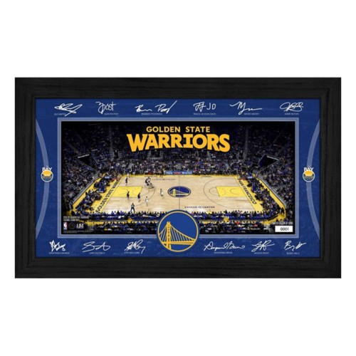 Highland Mint Golden State Warriors 2025 Signature Court Frame - Primary Image