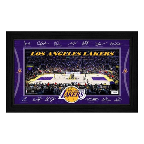 Highland Mint Los Angeles Lakers 2025 Signature Court Frame - Primary Image