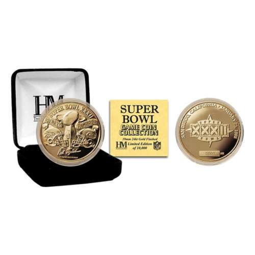 Super Bowl XXXII Gold Flip Coin