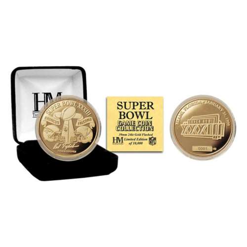 Super Bowl XXXIII Gold Flip Coin