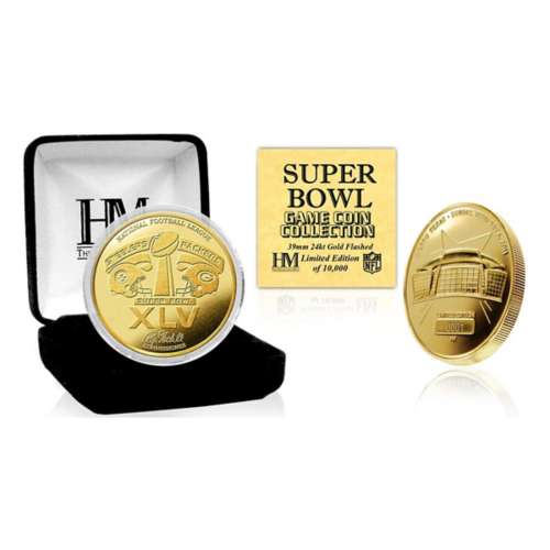 Super Bowl XLV Gold Flip Coin