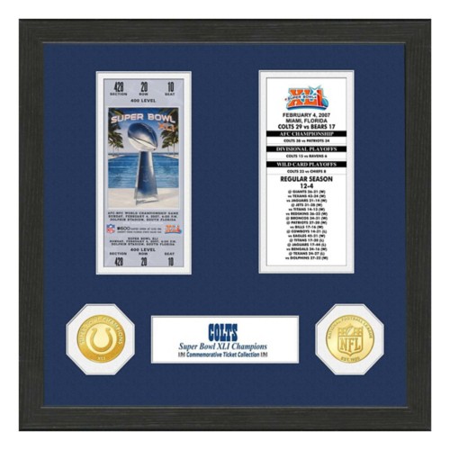 Indianapolis Colts  SB Championship Ticket Collection - Primary Image
