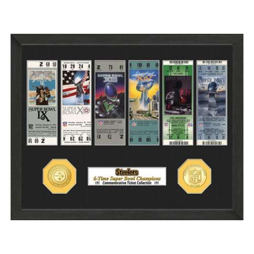 Pittsburgh Steelers  SB Championship Ticket Collection