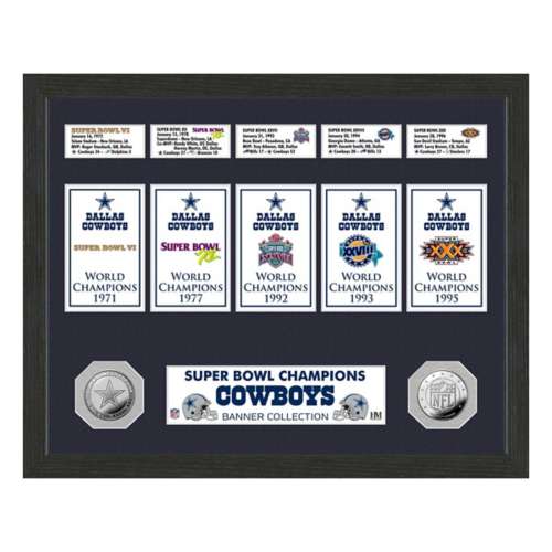 Officially Licensed NFL Cowboys Champions Banner Collection Photo