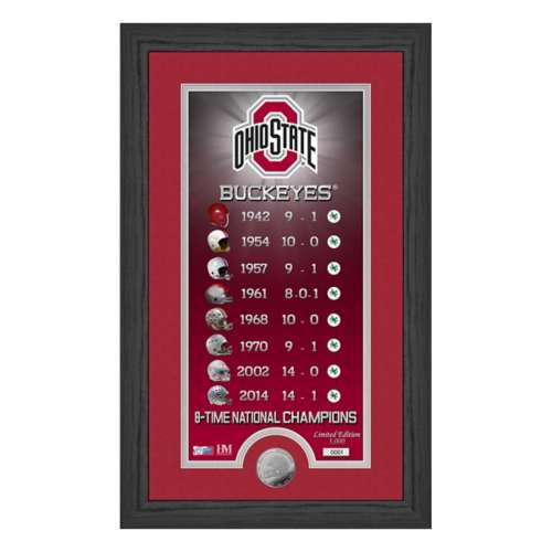 The Ohio State University Buckeyes "Legacy" Supreme Minted Coin Panoramic Photo Mint