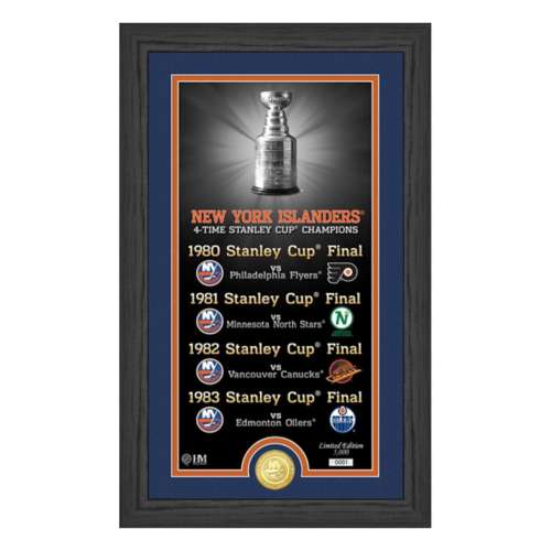 New York Islanders "Legacy" Supreme Bronze Coin Panoramic Photo Mint