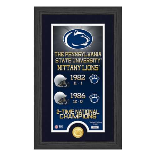 Penn State University Nittany Lions "Legacy" Supreme Bronze Coin Panoramic Photo Mint