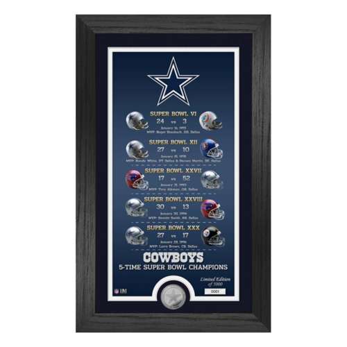 Dallas Cowboys "Legacy" Minted Coin Photo Mint