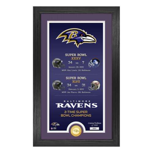 Baltimore Ravens "Legacy" Bronze Coin Photo Mint
