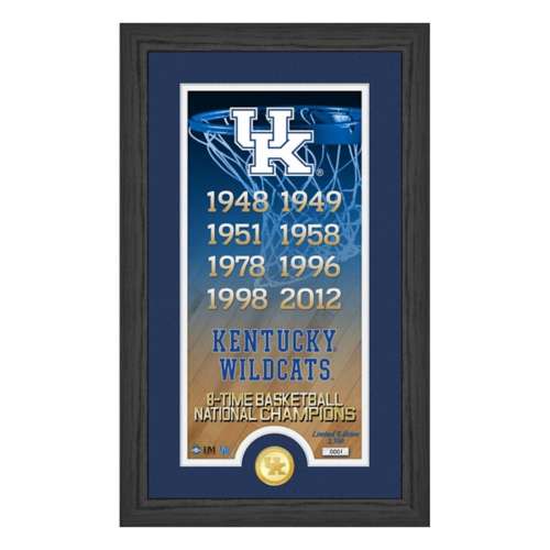 University of Kentucky Wildcats Basketball "Legacy" Bronze Coin Photo Mint