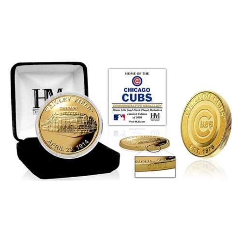 Highland Mint Chicago Cubs "Stadium" Gold Mint Coin