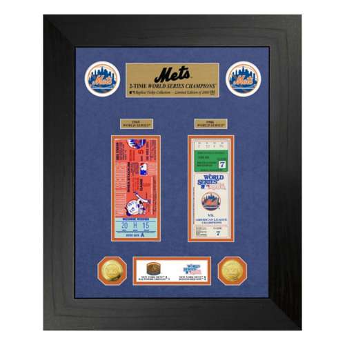 Highland Mint New York Mets World Series Ticket Collection