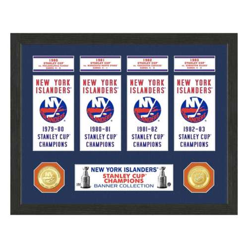 New York Islanders Stanley Cup Banner Collection Photo Mint