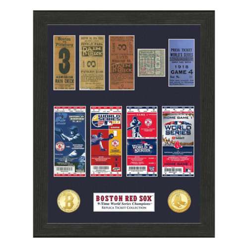 Highland Mint Boston Red Sox Framed Tickets