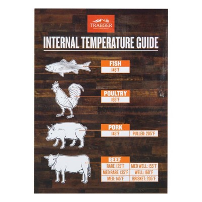 Traeger Internal Temperature Guide Magnet