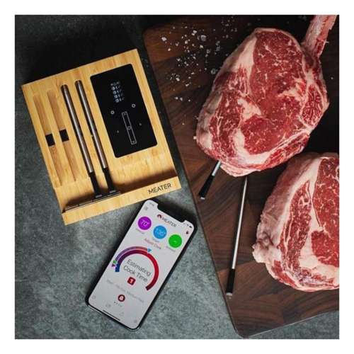 Meater OSC-MT-MB01 4-Probe Premium Smart Meat Thermometer (Silver