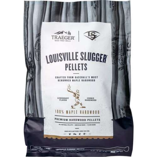 Traeger Louisville Slugger Maple Pellets 18 lbs