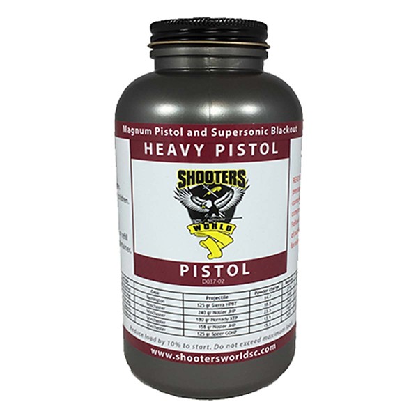 SHOOTERS WORLD Heavy Pistol Propellant 1lb Canister