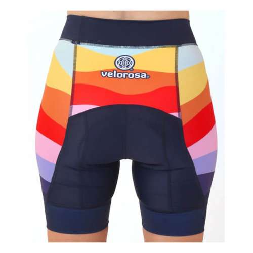 Women's Velorosa Queen of the Mountain Cycling Compression straps shorts