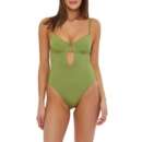 Women's Isabella Rose Queensland Ribbed Maillot One Piece Swimsuit