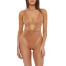Women's Isabella Rose Maillot Plunge One Piece Swimsuit