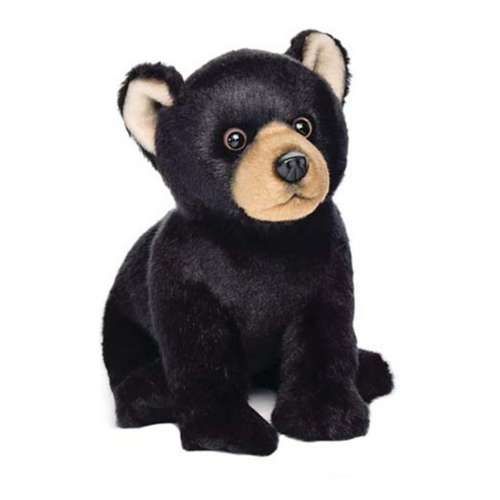 Demdaco Nat & Jules Small Black Bear Plush Animal | SCHEELS.com