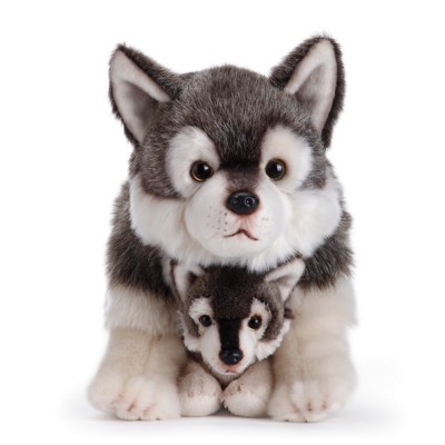 Demadaco Nat & Jules Wolf Mom & Pup